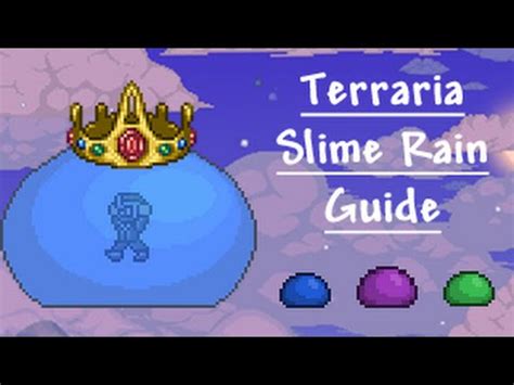 Terraria - Slime Rain Guide - YouTube