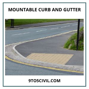 What Are Curb and Gutter? | Difference Between Curb and Gutter | Types of Curb and Gutter ...