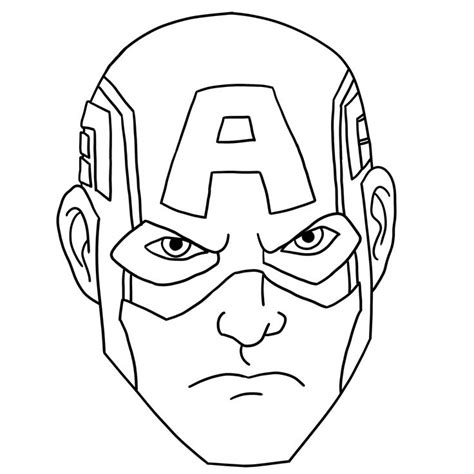 3 Ways to Draw Captain America : Face Portrait, Full Body, and Chibi ...