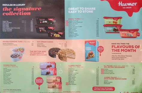 Milano Ice Cream Menu and Price List for Jayanagar, Bengaluru | nearbuy.com