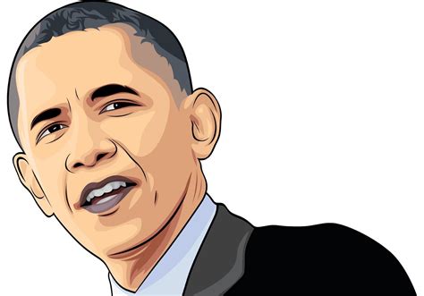 Free Obama Vector Portrait | Vector portrait, Portrait, Vector art