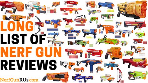 Long List Of The Best Nerf Gun Reviews - Nerf Gun R Us