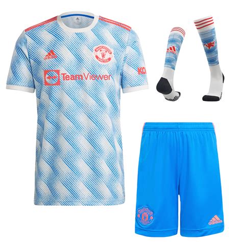 RONALDO #7 Manchester United Away Kit 2021/22 By Adidas | Gogoalshop