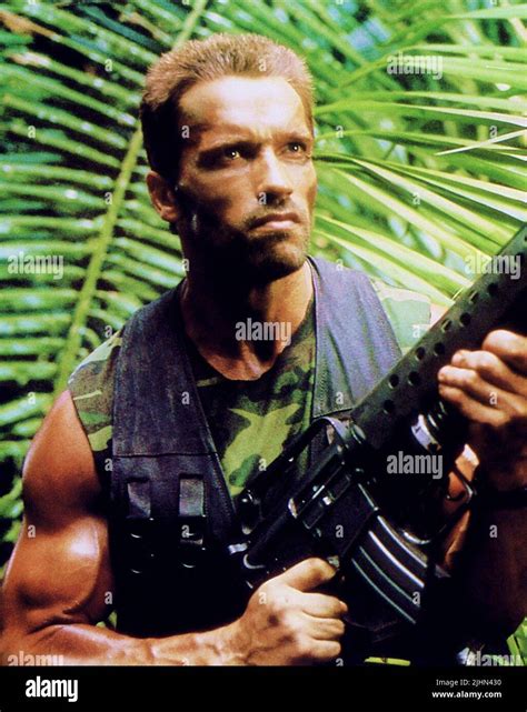 ARNOLD SCHWARZENEGGER, PREDATOR, 1987 Stock Photo - Alamy