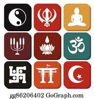 900+ Set Of Religious Symbols Clip Art | Royalty Free - GoGraph
