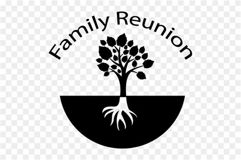 Family Reunion Clip Art Black And White