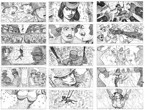 Colourful Storyboard Examples