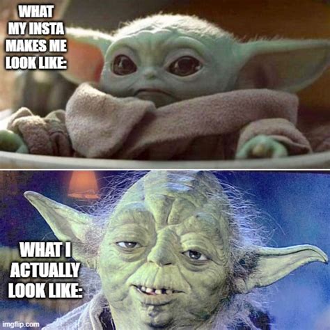 Baby Yoda Vs Old Yoda - Imgflip