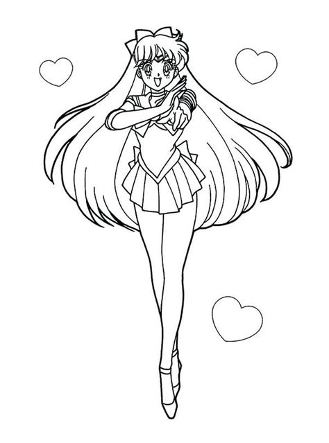 Sailor Moon Printable Coloring Pages - DaxoiNicholson