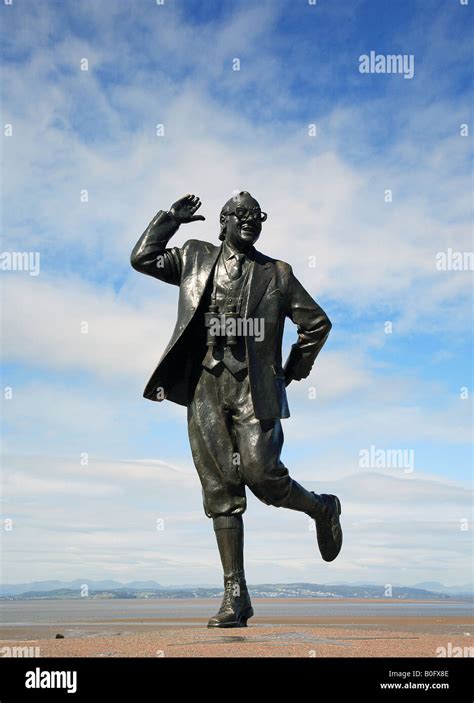 Eric Morecambe Memorial Statue Stock Photo - Alamy