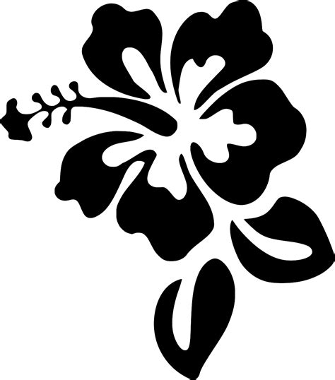 SVG > 弹簧 槿 树叶 花的 - 免费的SVG图像和图标。 | SVG Silh