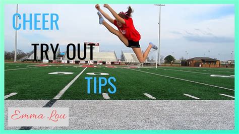 CHEER TRYOUTS MIDDLE SCHOOL TIPS - YouTube