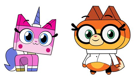 Unikitty and Dr Fox Stuffed by TheGothEngine on DeviantArt