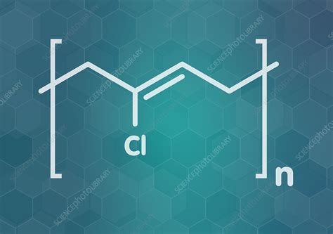 Neoprene chemical structure, illustration - Stock Image - F027/9176 ...