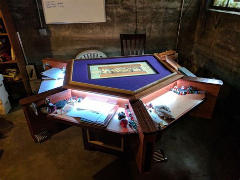 Pin by Elliott Green on Gaming | Gaming table diy, Rpg table, Table games