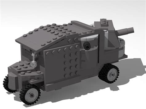 LEGO MOC World War 1 Artillery truck by GBDanny96 | Rebrickable - Build ...