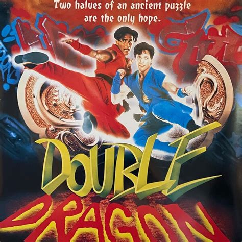 Double Dragon the Movie Movie Poster - Etsy