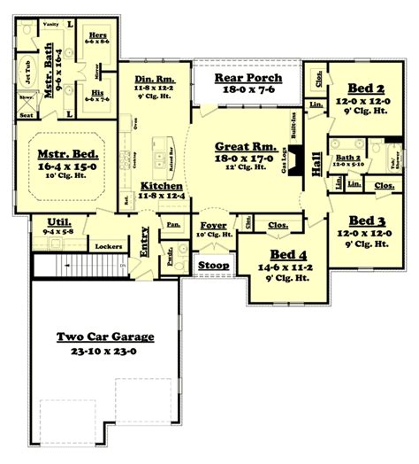 Split Bedroom Floor Plans With Basement – Flooring Ideas