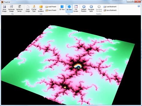 Fraqtive is a fast fractal art generator