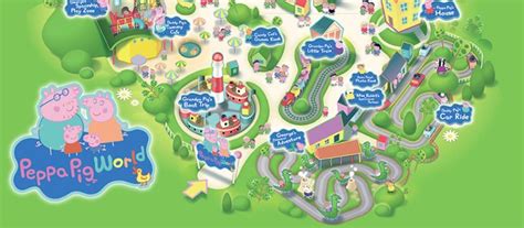 Peppa Pig Theme Park Map