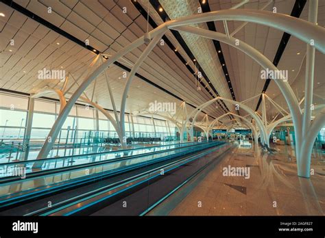 Interior view of the brand new Terminal 1 at the King Abdulaziz ...