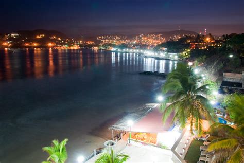 saturday night lights | Looking over Zihutanejo bay from our… | Flickr