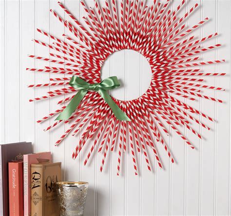 Paper Source How To: Paper Straw Wreath