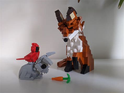 LEGO MOC Red Fox By Miro Rebrickable Build With LEGO ...