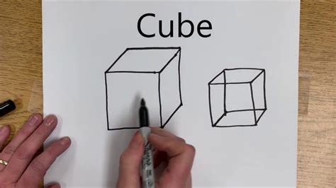 How to Draw 3D Shapes - YouTube