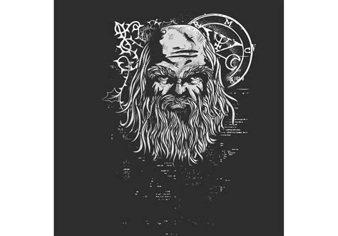 Weekly Freebie #4: Old Man Vector T-shirt Design - Download Free Vector Art, Stock Graphics & Images