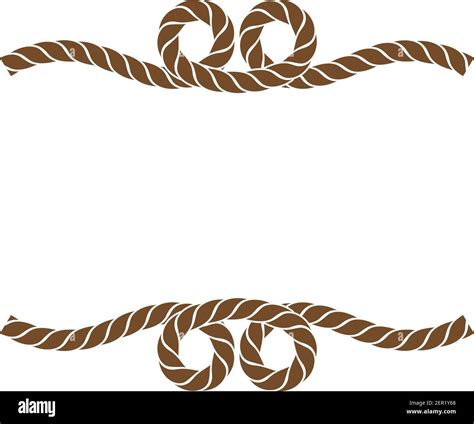 rope border vector illustration design template Stock Vector Image & Art - Alamy