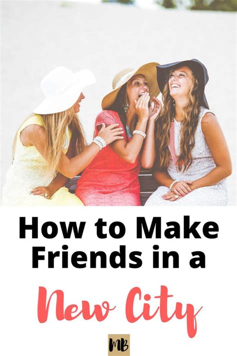 How to Make Friends in a New City