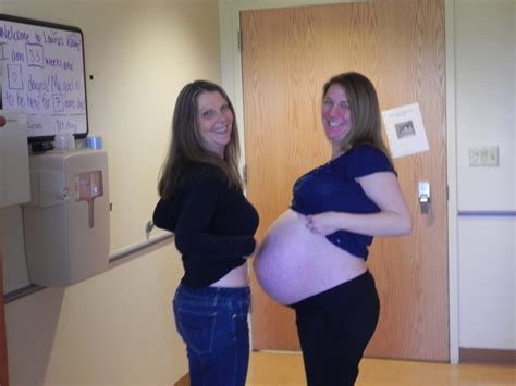 10 weeks and 33 weeks with twins – The Maternity Gallery