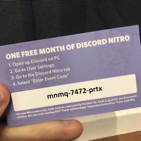 Discord Nitro Gift Card Code * gjpscovid 2023