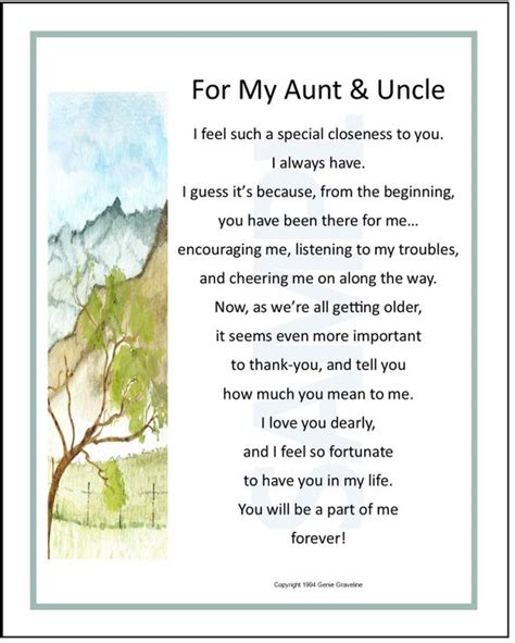 For My Aunt Uncle DIGITAL DOWNLOAD Aunt Uncle Gift Aunt - Etsy