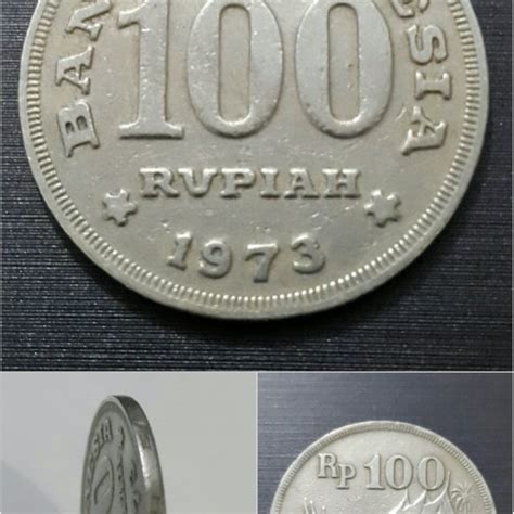 Koin 100 Rupiah Th. 1973, Tebal, Antik, Uang Lama di Carousell