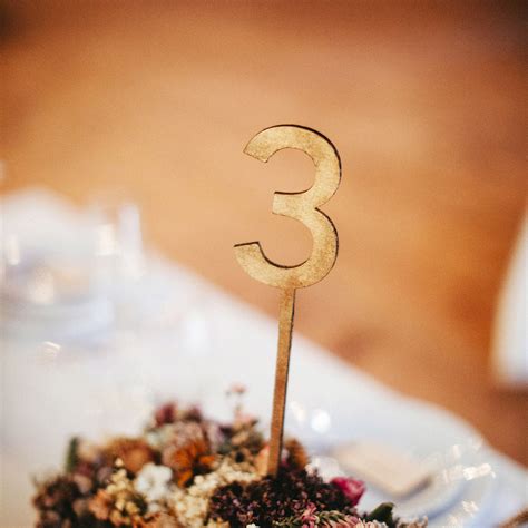 Tall Event Table Numbers (Set of 10) – Glowforge Shop