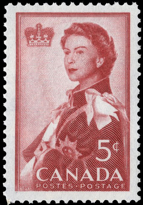 Royal Visit, 1959 - Canada Postage Stamp