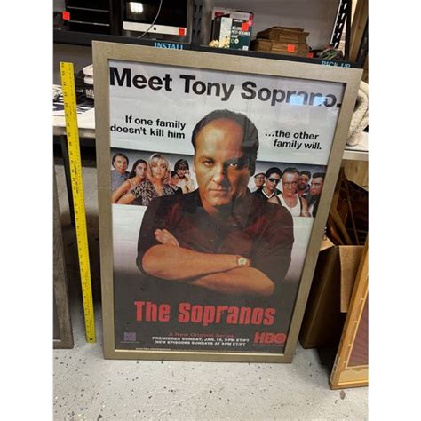 The sopranos poster framed