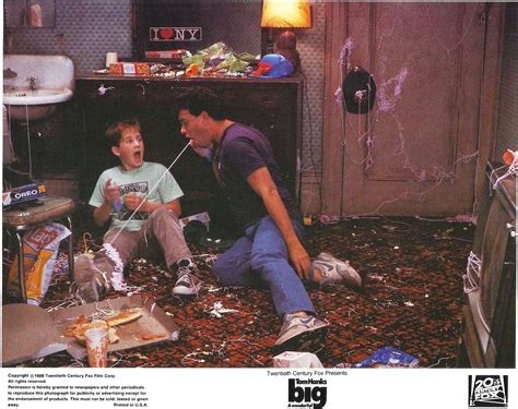 Episode 8 - Tom Hanks. "Big" movie still, 1988. L to R: Jared Rushton, Tom Hanks.