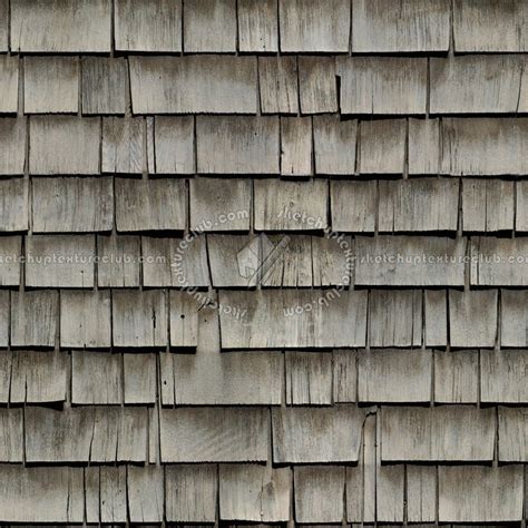 Wood shingle roof texture seamless 03870