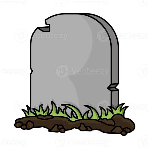 Tombstone in the cemetery during Halloween 13666483 PNG