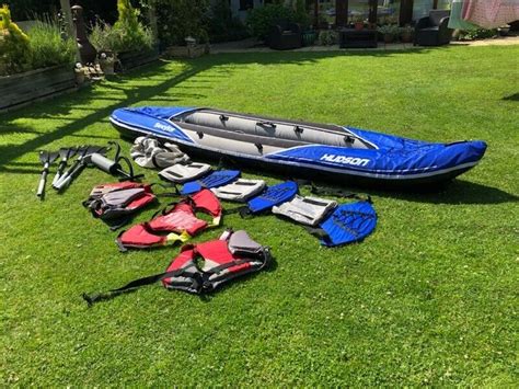 Sevylor Hudson 3 Person Kayak Inflatable Canoe - 2000014708 for sale ...