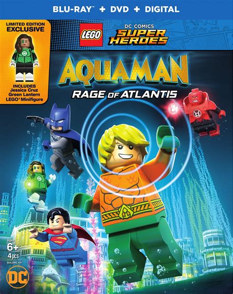 LEGO DC Comics Super Heroes: Aquaman - Rage of Atlantis DVD Release ...