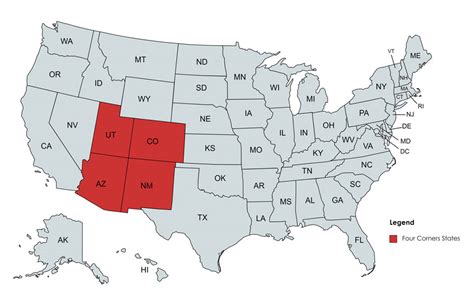 What States Make Up the Four Corners? - What States