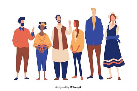 People from different races and cultures | Free Vector