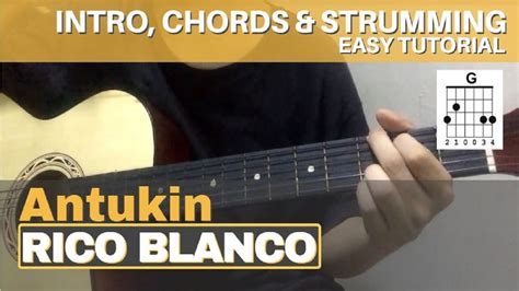 Antukin - Rico Blanco | Easy Guitar Tutorial | For Beginners | INTRO ...