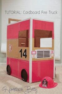 TUTORIAL: DIY Cardboard Fire Truck Engine : 12 Steps - Instructables