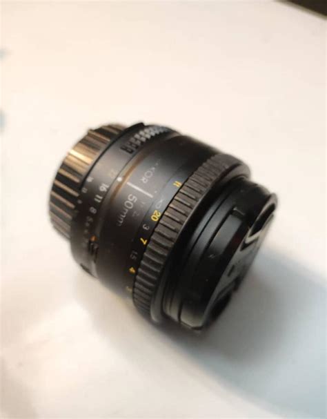 Nikkor 50mm f1.8D, Photography, Cameras on Carousell