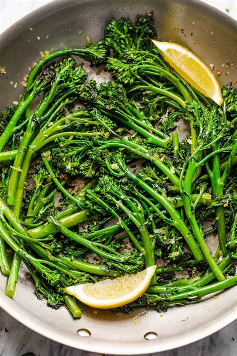 Sautéed Garlic Broccolini | Diethood